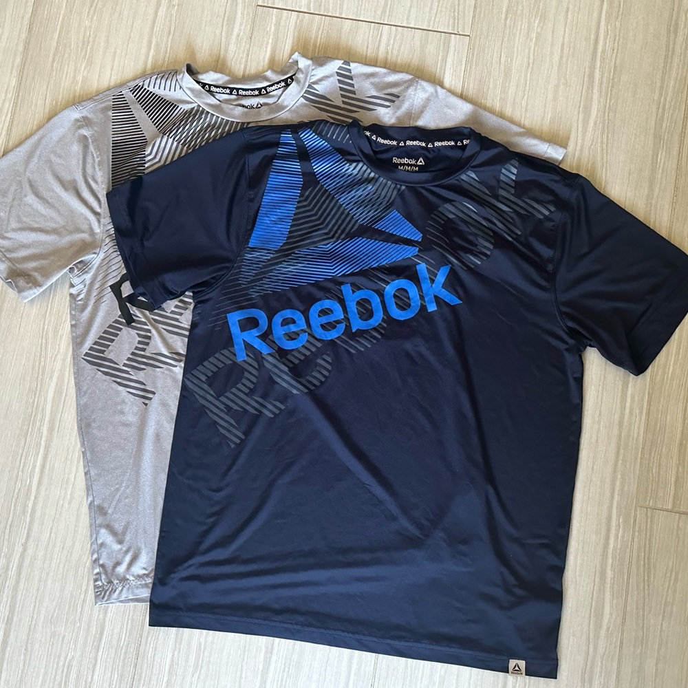 2 pk sports T-shirts Reebok
